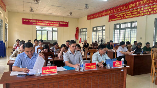 ĐỒNG CHÍ A VƯỢNG – TUV – TRƯỞNG BAN DÂN TỘC HĐND TỈNH QUẢNG NGÃI - TỔ CẤP ỦY PHỤ TRÁCH ĐỊA BÀN, DỰ SINH HOẠT CHI BỘ THƯỜNG KỲ THÁNG 8 NĂM 2026 TẠI CHI BỘ THÔN KON GO
