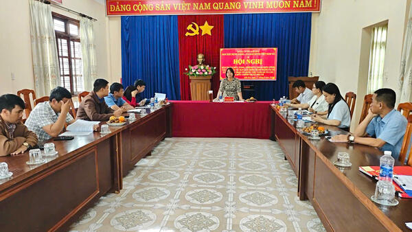 Hội nghị bàn giao chức năng, nhiệm vụ tham mưu về công tác dân vận
