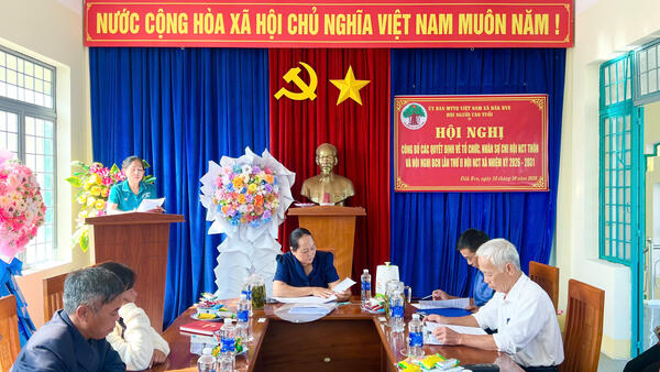 Hội Người cao tuổi xã Đăk Rve tổ chức Hội nghị Ban Chấp hành lần thứ II, nhiệm kỳ 2026 – 2031