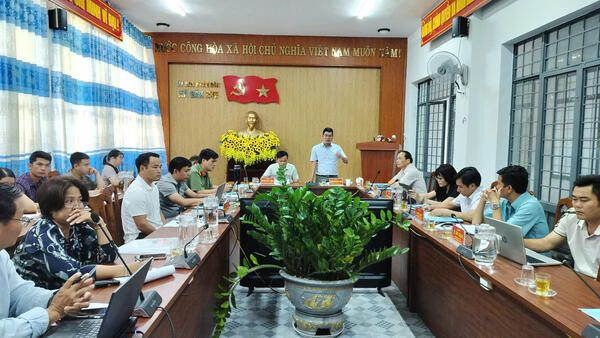 Họp triển khai công tác rà soát hồ sơ lập nhiệm vụ quy hoạch chung đô thị mới Đăk Rve đến năm 2050