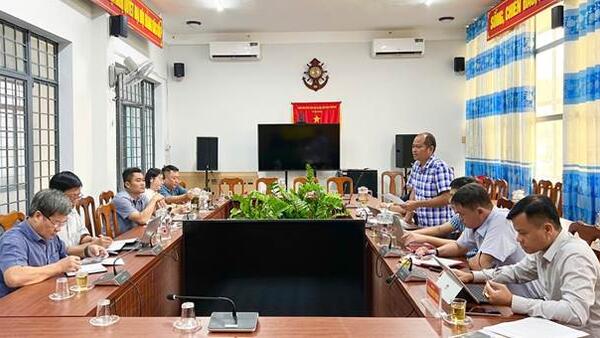 UBND xã Đăk Rve làm việc với Công ty Cổ phần Chế biến nông sản Sao Mai