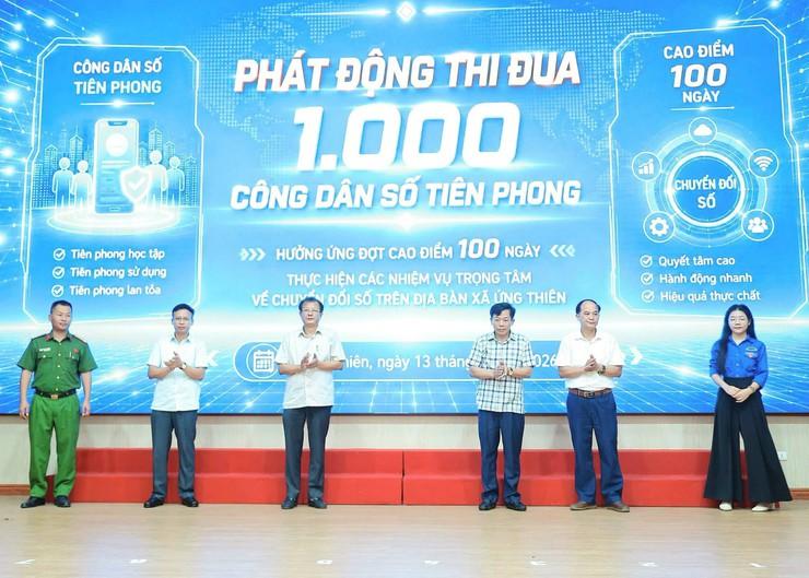Ứng Thiên phát động đợt thi đua “1.000 Công dân số tiên phong” - Ảnh 4.